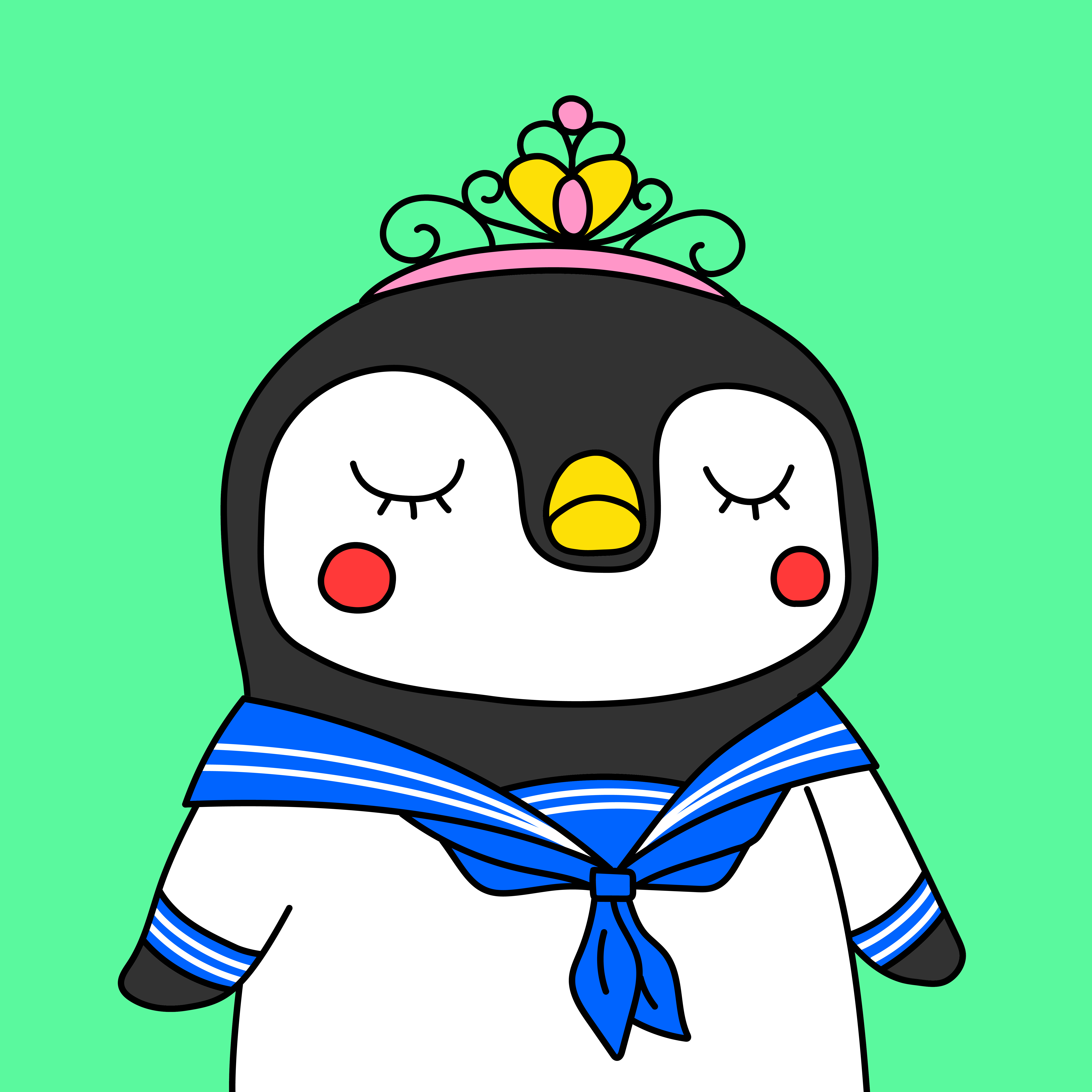 Party Penguin #3028