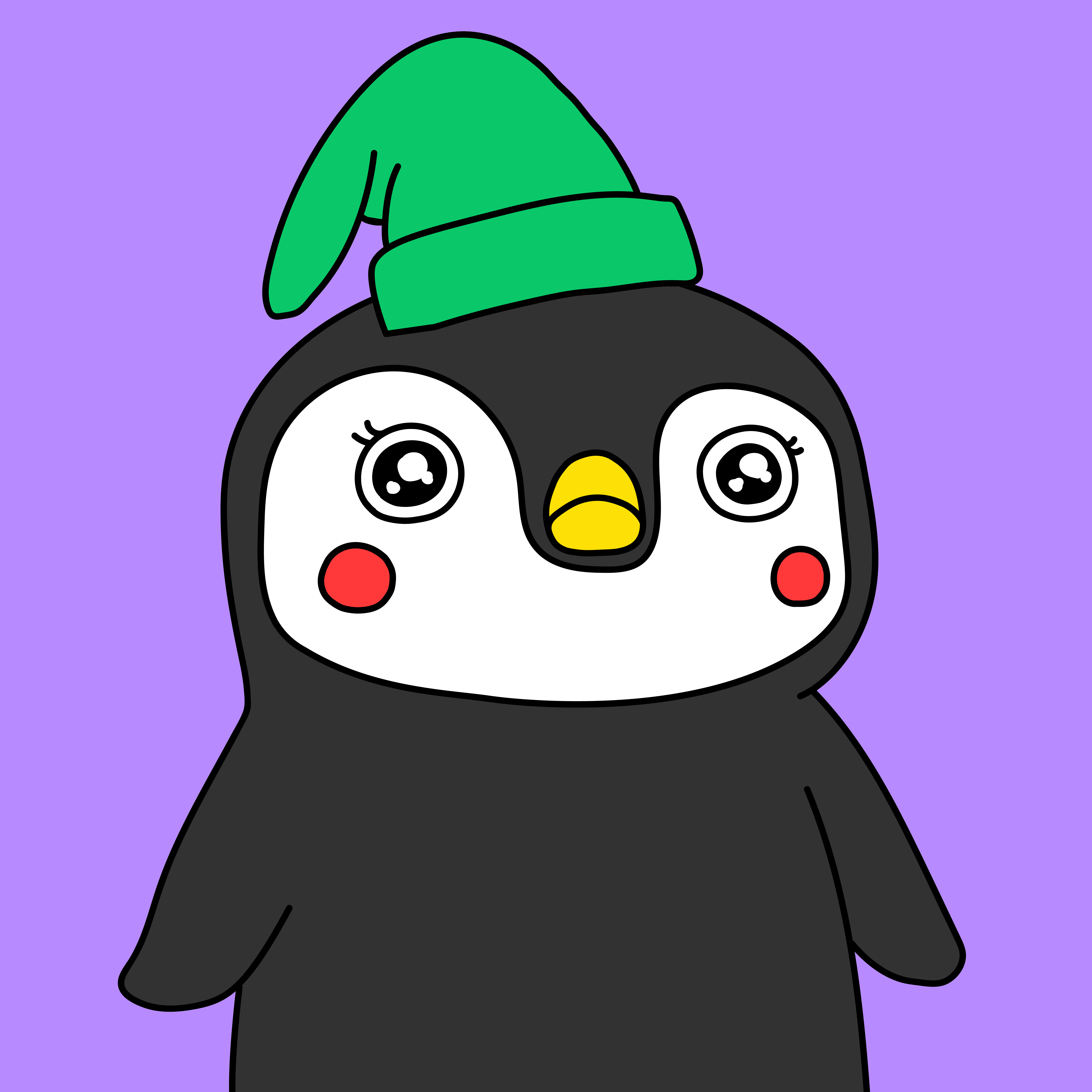 Party Penguin #3516