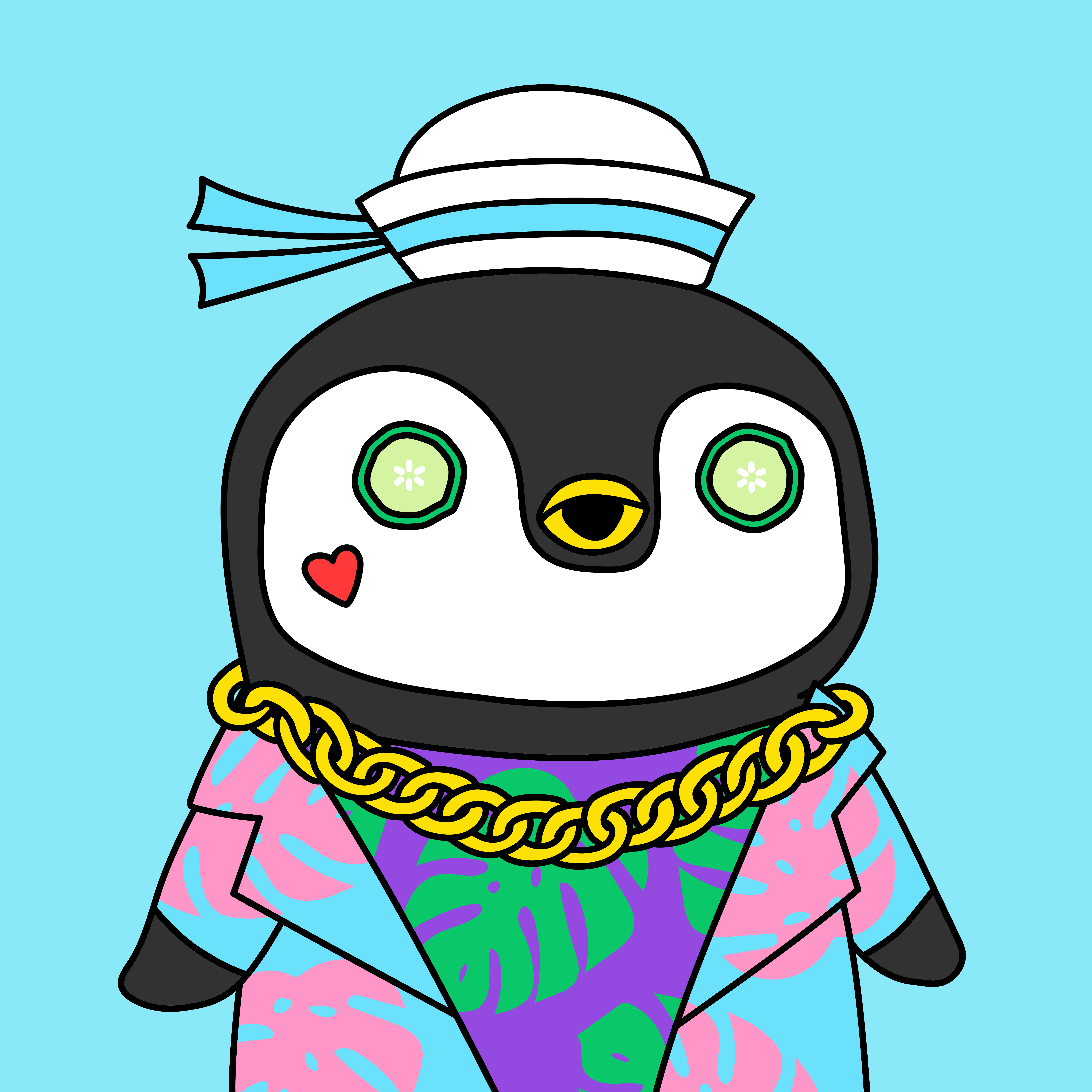 Party Penguin #4061