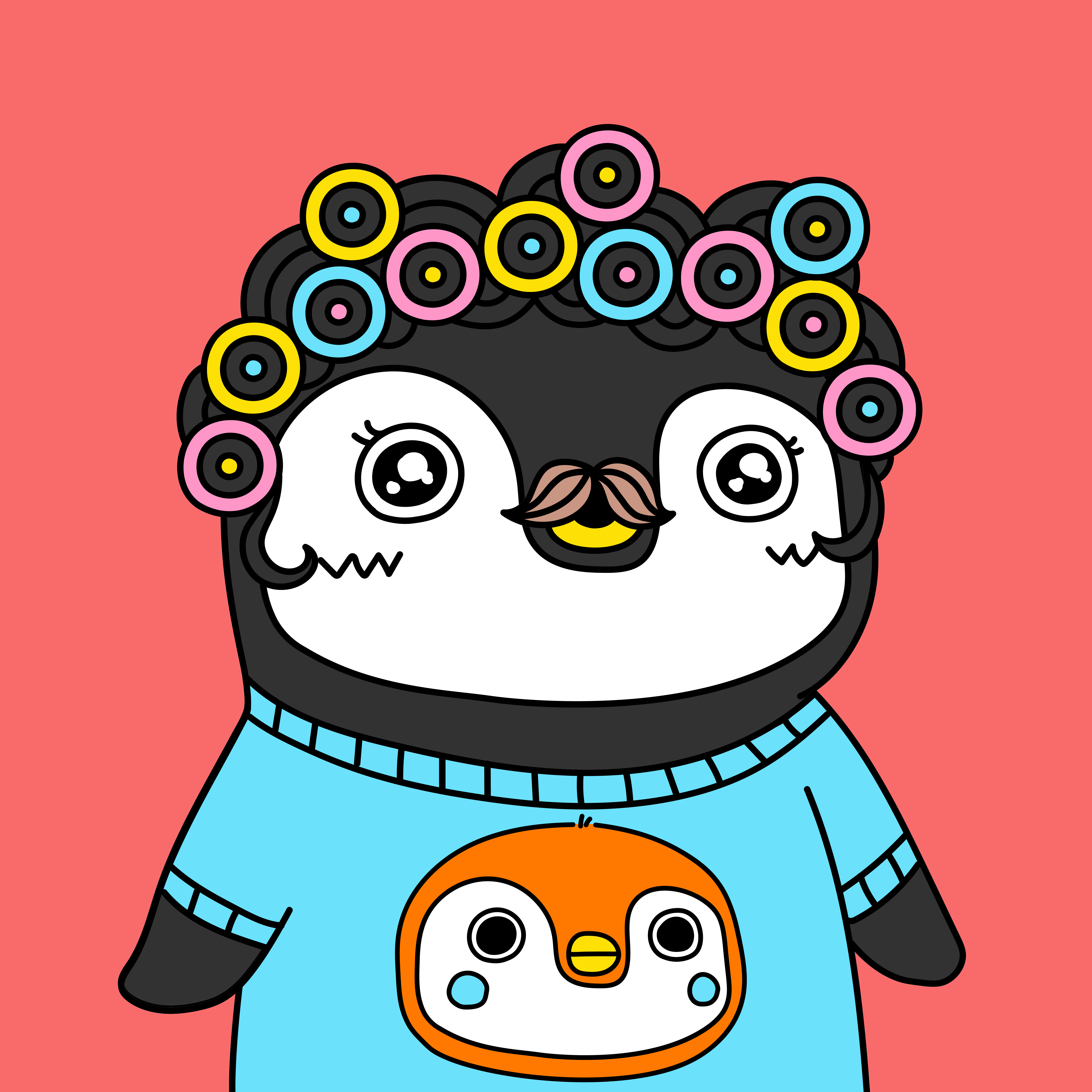 Party Penguin #4491