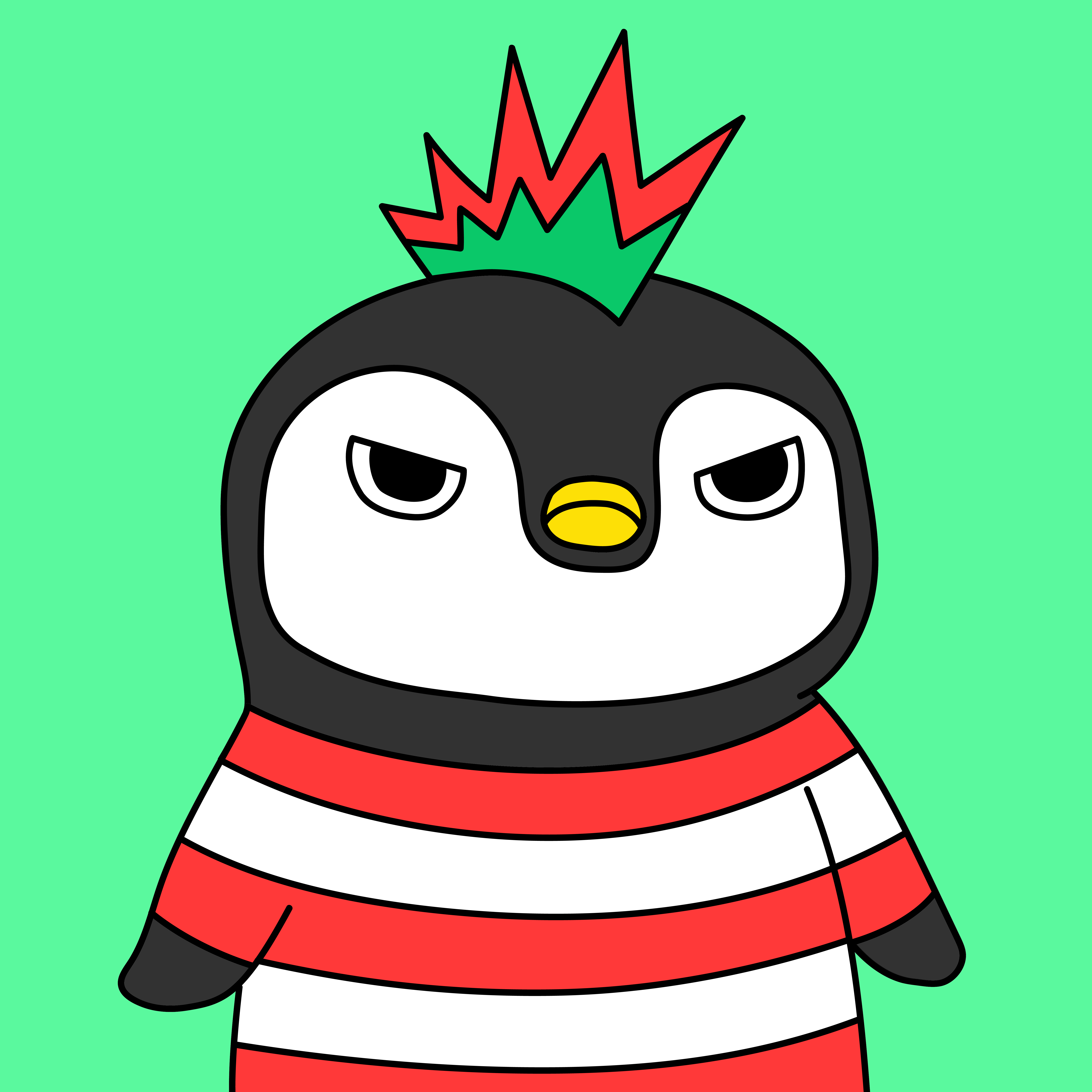Party Penguin #4543