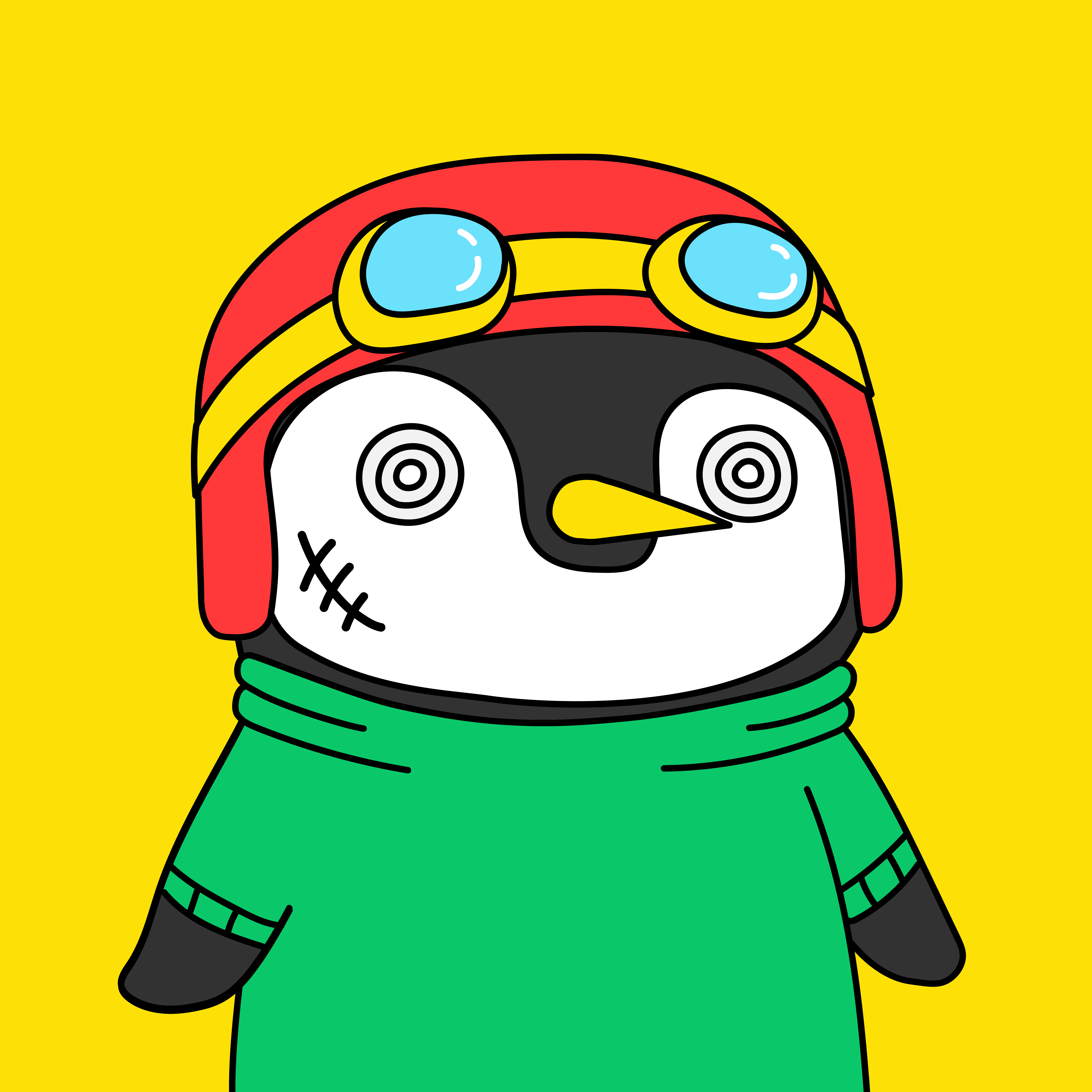 Party Penguin #6981