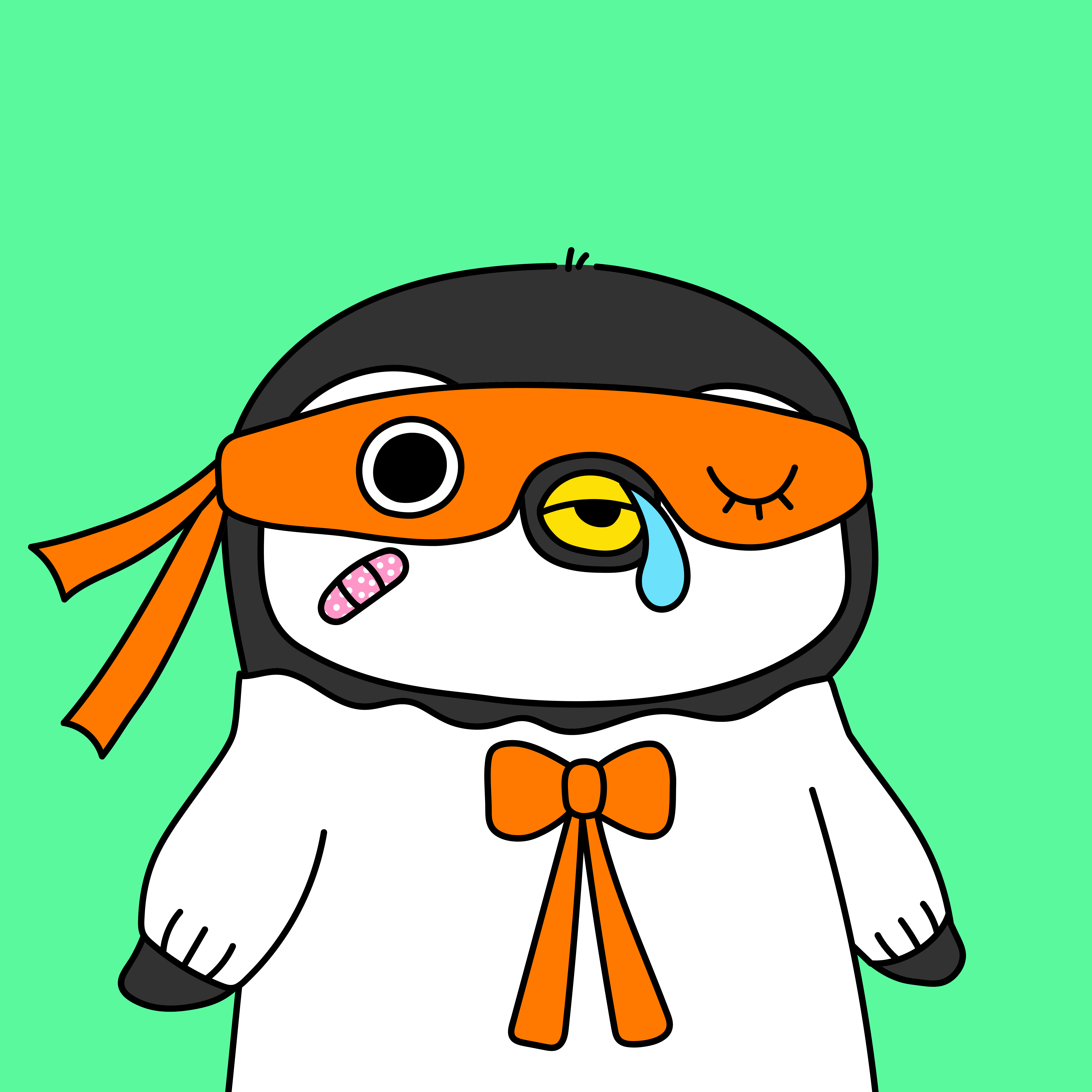 Party Penguin #7043