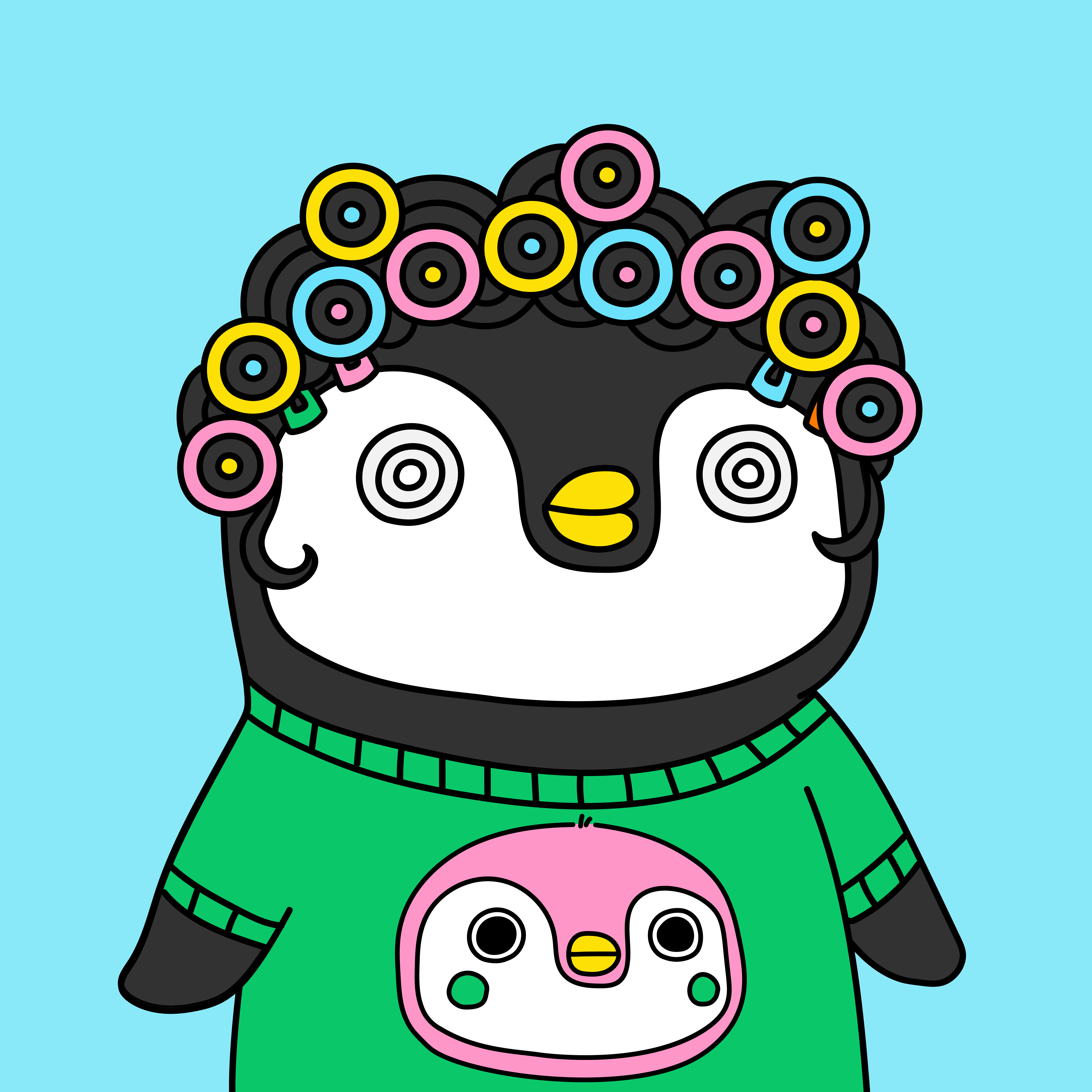 Party Penguin #8052