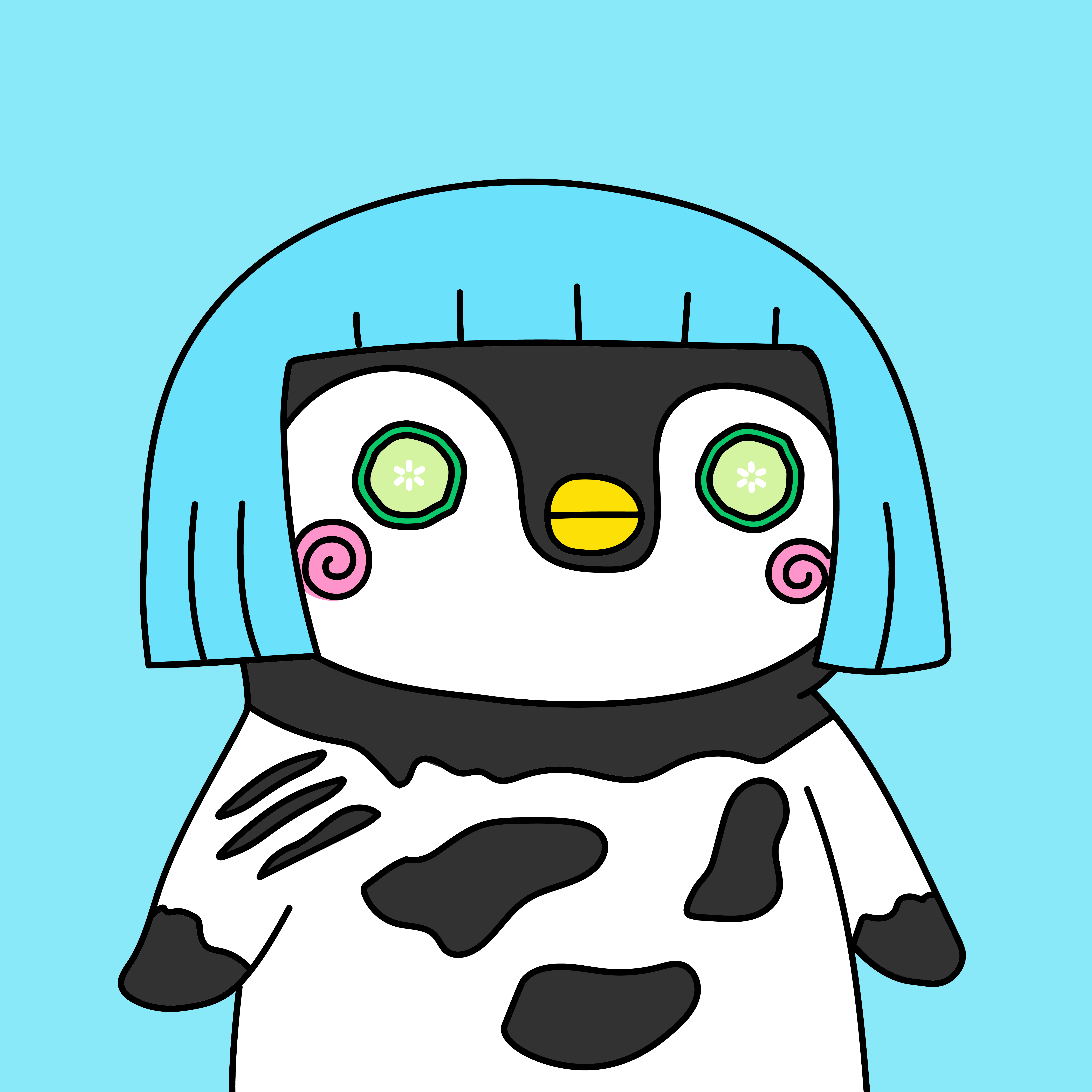 Party Penguins NFT 8400 Ranking Rarity Sniper