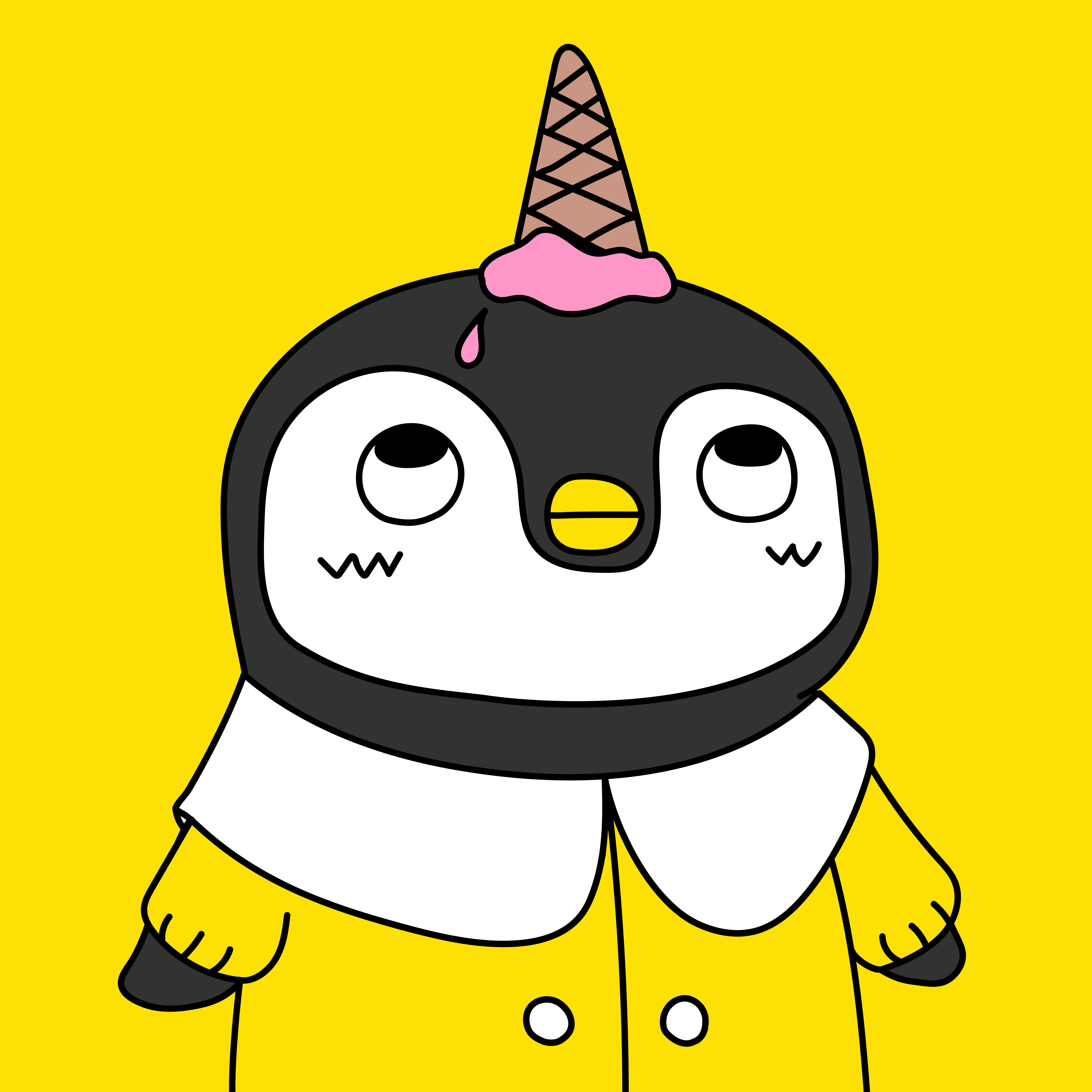Party Penguin #8487