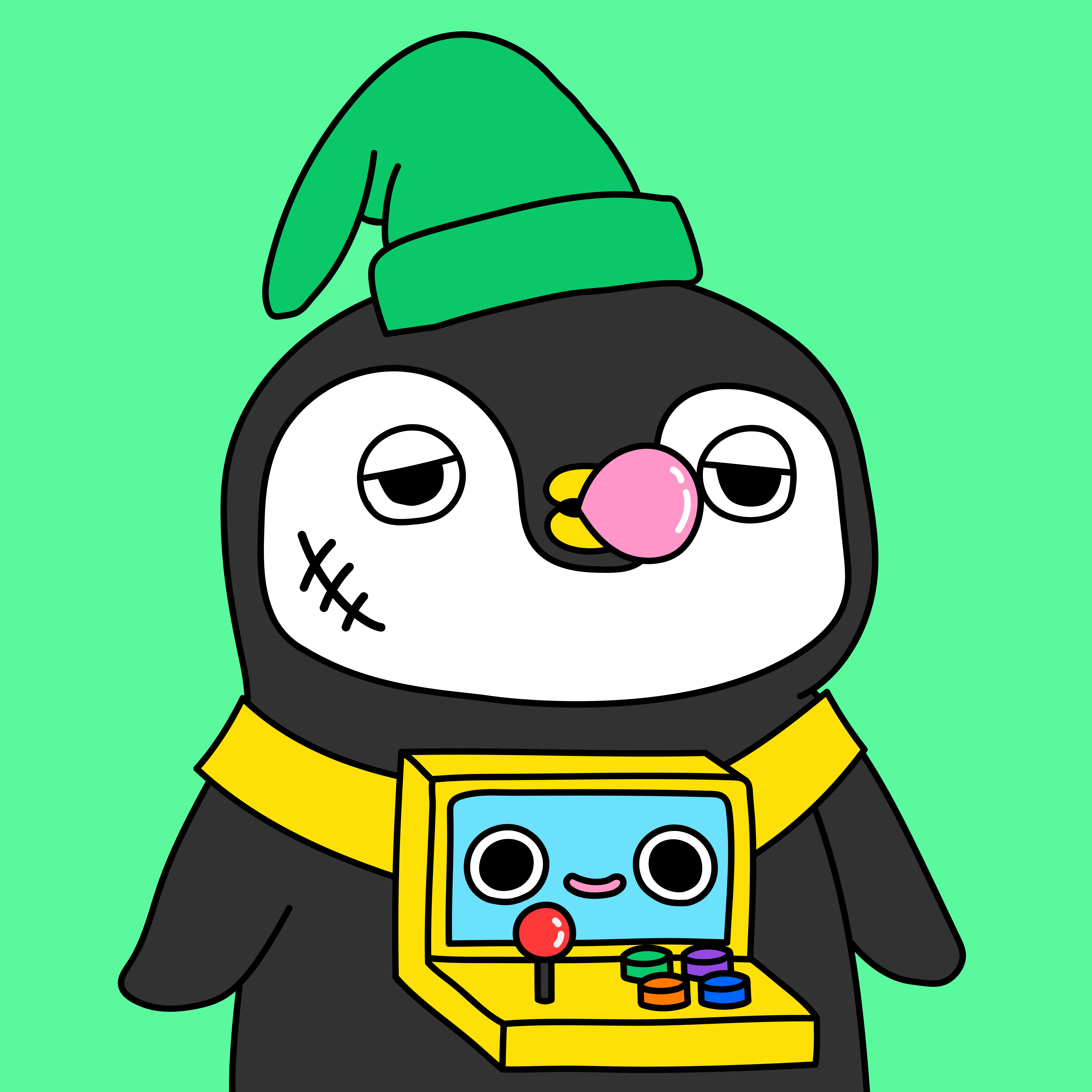 Party Penguin #8616