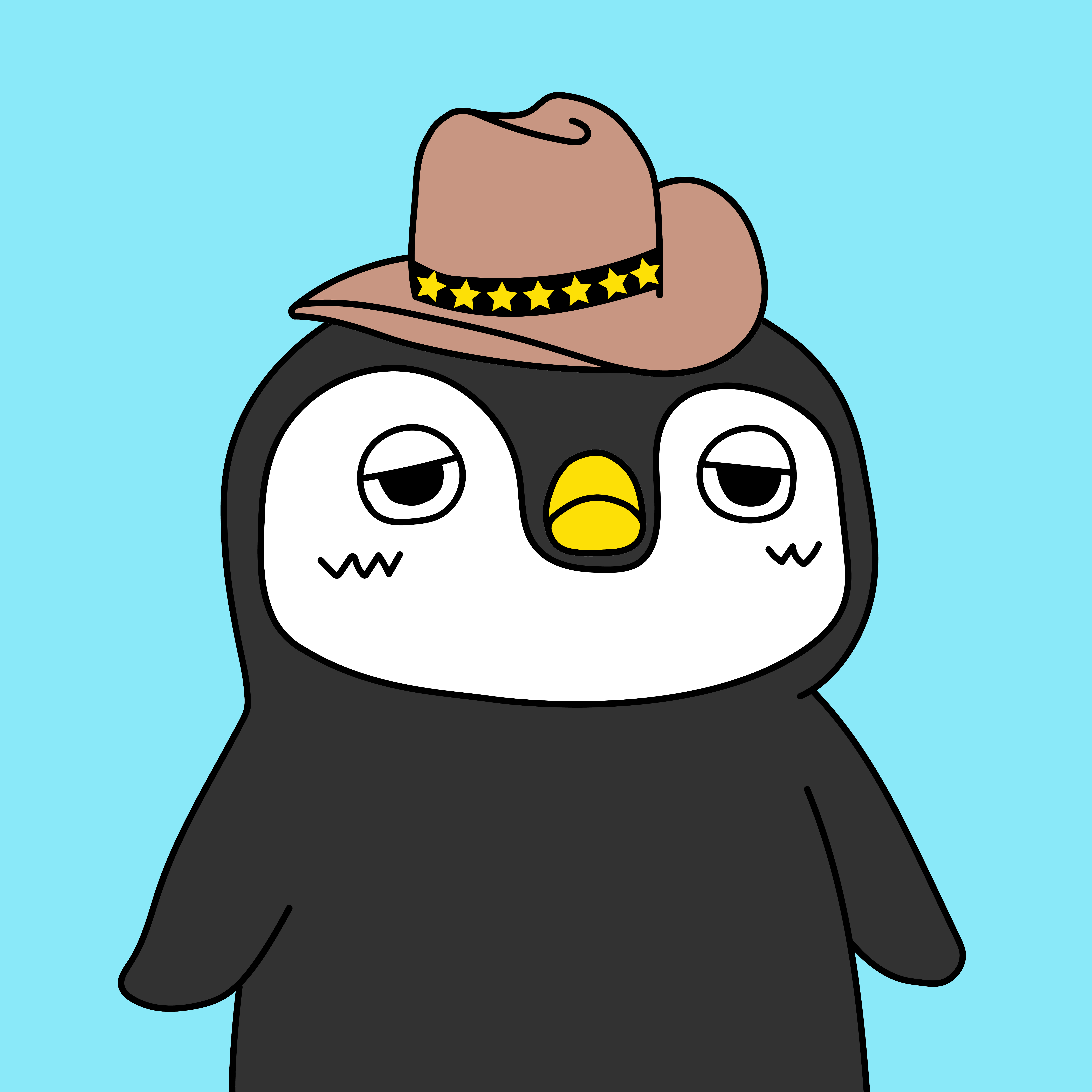 Party Penguin #8972