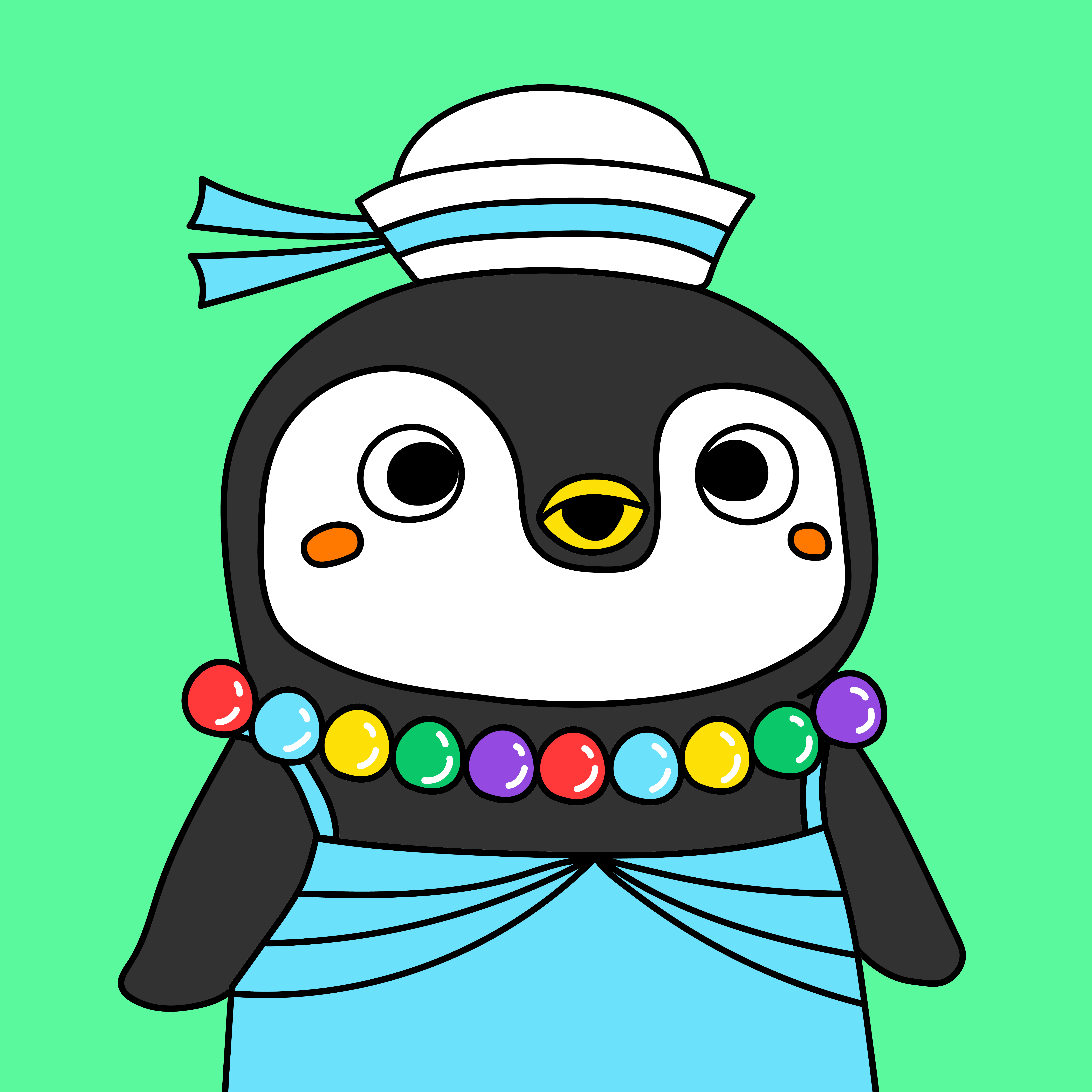 Party Penguin #9564