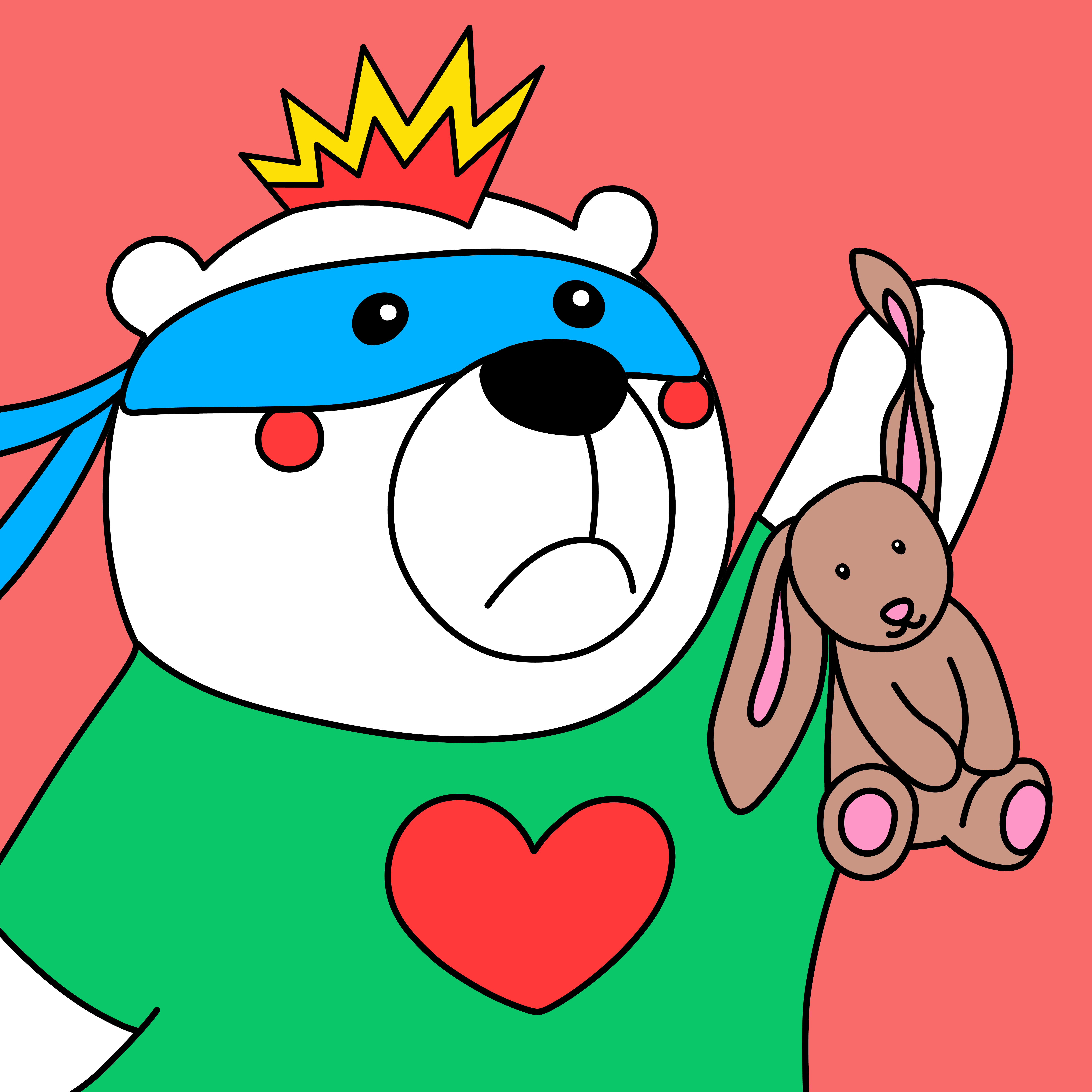 Party Polar Bear #2589